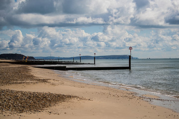 Fototapeta na wymiar Southbourne Coastal view