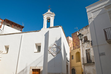 Historical church. Rutigliano. Puglia. Italy.