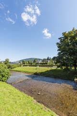 Fototapeta na wymiar Idyllic gardens of Lichtentaler Allee in Baden-Baden