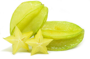 Star fruit carambola or star apple