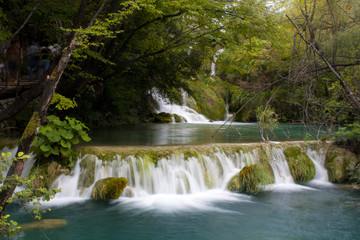 Wasserfälle in Kroatien an den Plitvicer Seen