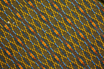 Background and texture of Beautiful Household handicrafts product of Thai silk