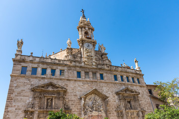 Fototapeta premium Église San Juan del Mercado, Valence, Espagne
