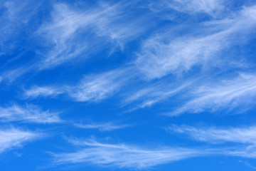Naklejka na ściany i meble Schleierwolken, Wolken, Cirrostratus, Clouds