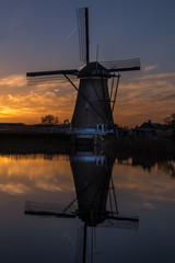 The Windmills of Kinderdijk, a dutch World Heritage