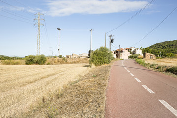 Sant Genis village (Jorba), province of Barcelona, Spain  