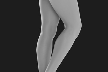 Fototapeta premium Beautiful legs - Black and white