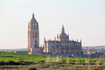 Obraz premium Cathedral de Segovia, Spain 