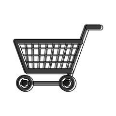 shopping cart icon image vector illustration design