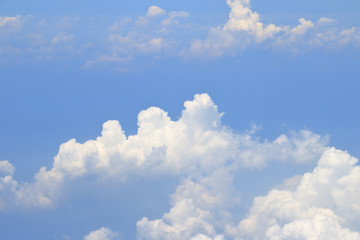 上空の雲
