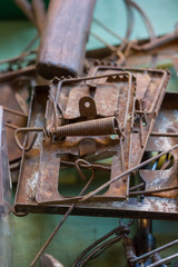 vintage hardware at a flea market