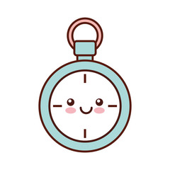 cartoon compass camping travel cartoon vector illustration