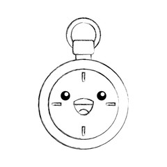 cartoon compass camping travel cartoon vector illustration