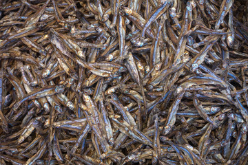 Dry Fish From Traditional Market Of Sumbawa Indonesia