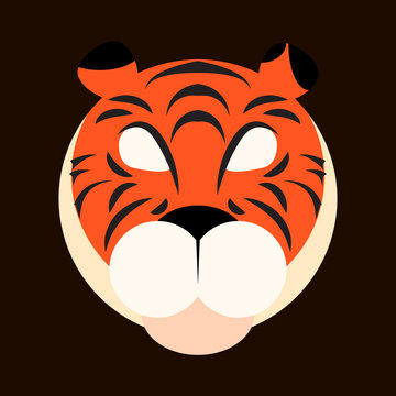 Icon of a tiger