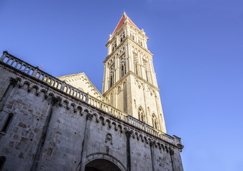 Fototapeta na wymiar Cathedral of St Lawrence in Town of Trogir in Croatia.
