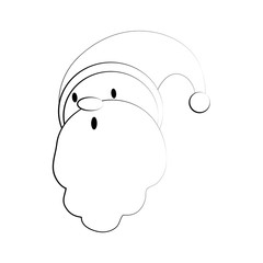 santa claus christmas related icon image vector illustration design