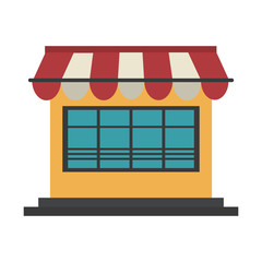 shop or store icon image vector illustration design 