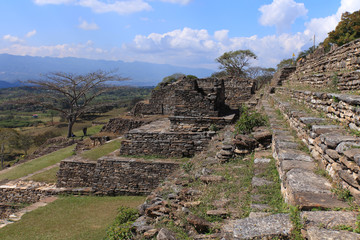 Fototapeta na wymiar The Acropolis of Toniná, Mexico 