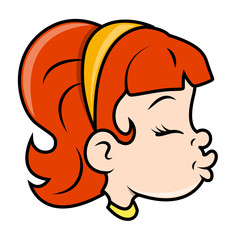Kissing Girl Face