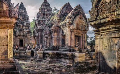 Bantai Srei Temple in Cambodia