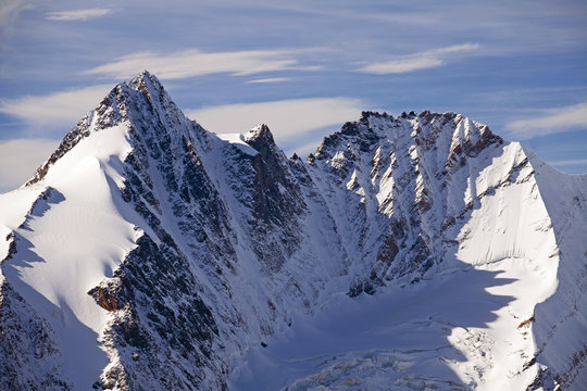 Der Gro&szlig;glockner mit der Glocknerwand