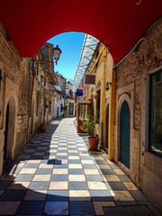 street in ioannina greece