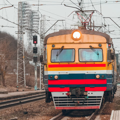 Obraz premium Old passenger train