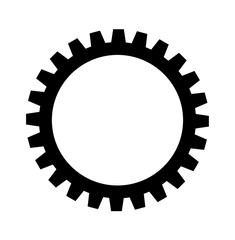 Cog Wheel Vector gear Frame