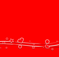 Valentine's Day Festive Background