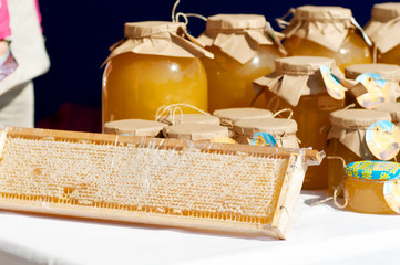 honey in the banks at the honey festival