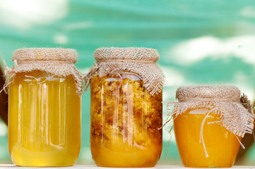 honey in the banks at the honey festival