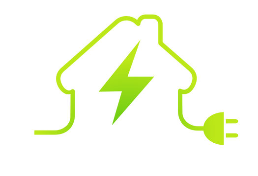 logo &eacute;lectricien maison