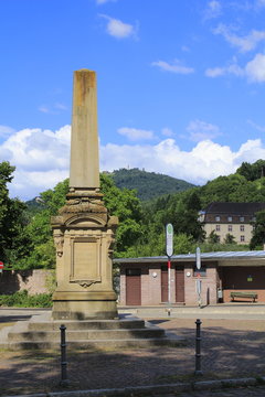 Obelisk, Kriegsdenkmal Baden-Baden Lichtental, am Klosterplatz