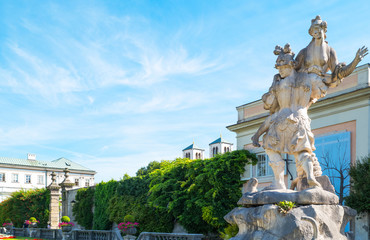 Obraz premium The historic places of Salzburg