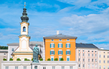 Obraz premium The historic places of Salzburg