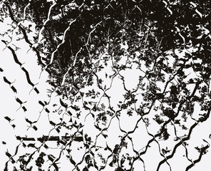 Naklejka premium Grunge background. Abstract template. Texture with the effect of noise, grain, roughness. Vector illustration for a design surface.