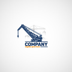 Construction Cranes and Buildings.