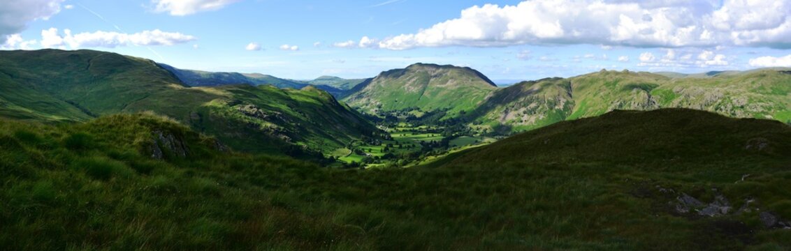 Sunlight Over The Deepdale Valley