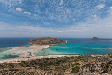 Fototapeta na wymiar Island of Balos in Crete - Greece