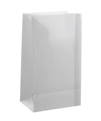 White Paper Bag Isolated 
