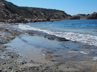 cliff edge beach 
