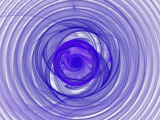 blue arts and spiral decorative, fractal