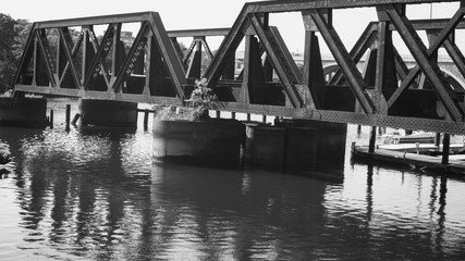 Historic Crook Point Bridge E Providence RI