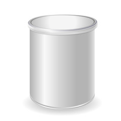 3D rendering Set of for baby powder milk, instant coffee, cereal etc. Jar mock-up on white background