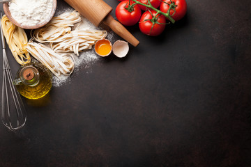 Pasta cooking ingredients