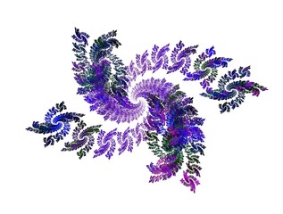 colored  decorative fractal