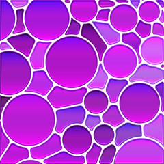 abstract vector stained-glass mosaic background