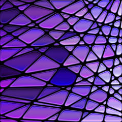 Naklejka premium abstract vector stained-glass mosaic background