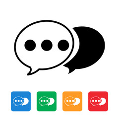 speech bubble icon 
